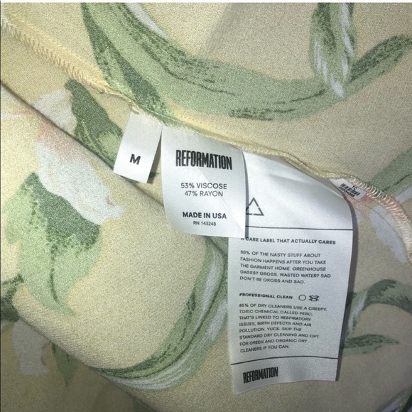 GREAT REFORMATION Anouk Wrap Midi Dress. Perfect Resort Wear. - Picture 4 of 9